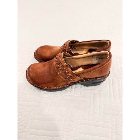 b.o.c. brown woven clog comfort shoes women size 9M - Picture 4 of 7